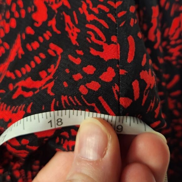 ZARA Dress Mini Short Ruffle Sexy‎ Long Sleeve Black Red Babydoll Whimsygoth S - Picture 11 of 15